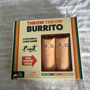 Throw Throw Burrito Dodgeball Game